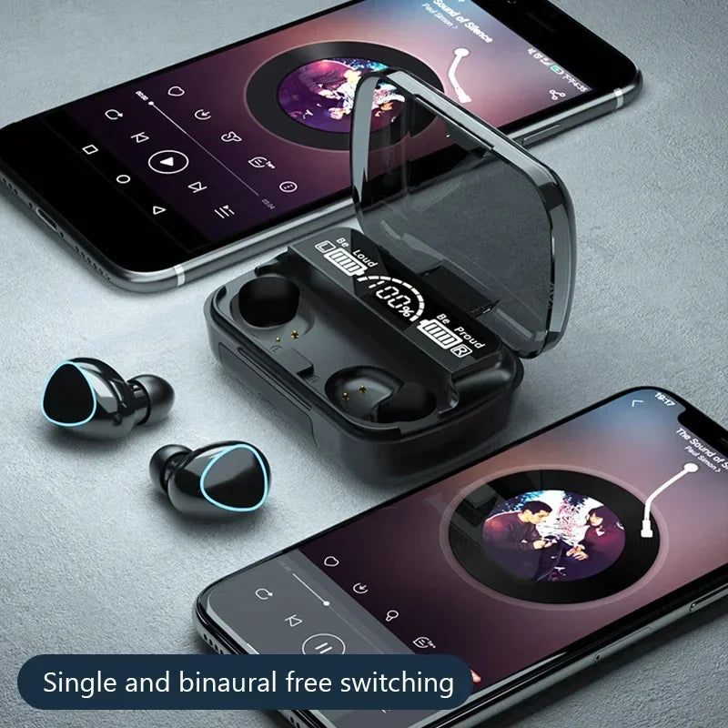 Fone bluetooth super confortável com ficrofone, alta qualidade sonora, ouça suas musicas preferidas com qualidade onde estiver, combina com seu look perfeitame  M10 Bluetooth Headphones with Microphone, Earphone Charger B